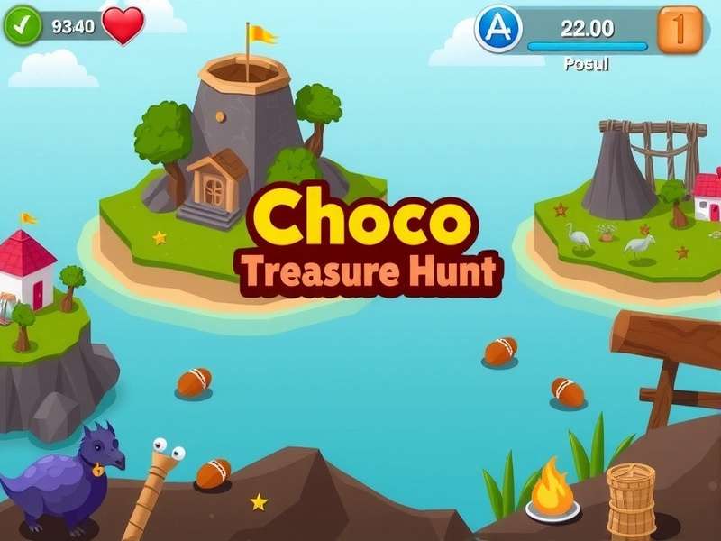 Choco Treasure Hunt Game Screenshot
